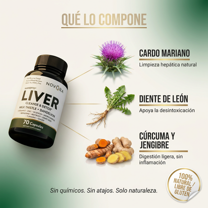 Suplemento Liver Limpieza Higado