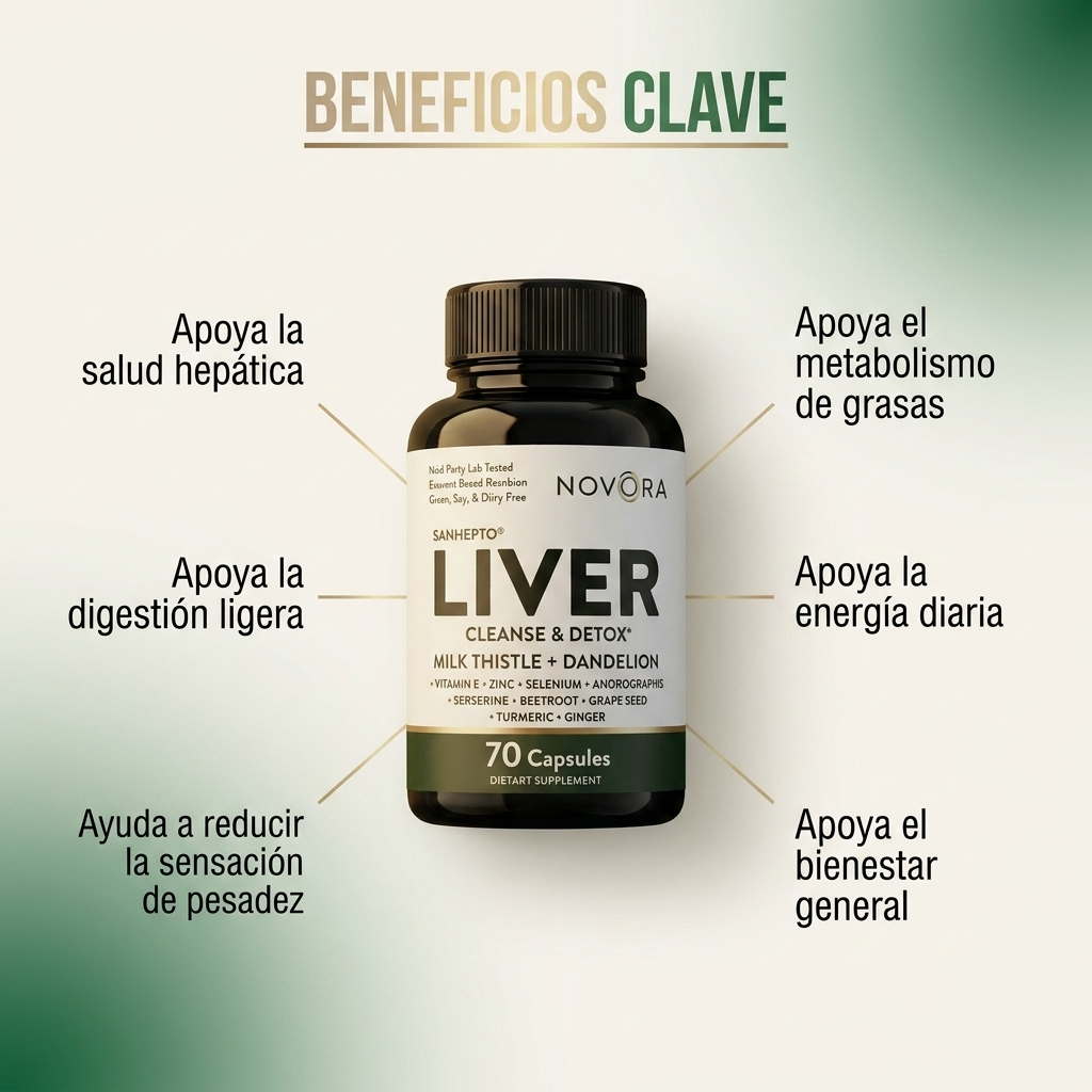Suplemento Liver Limpieza Higado