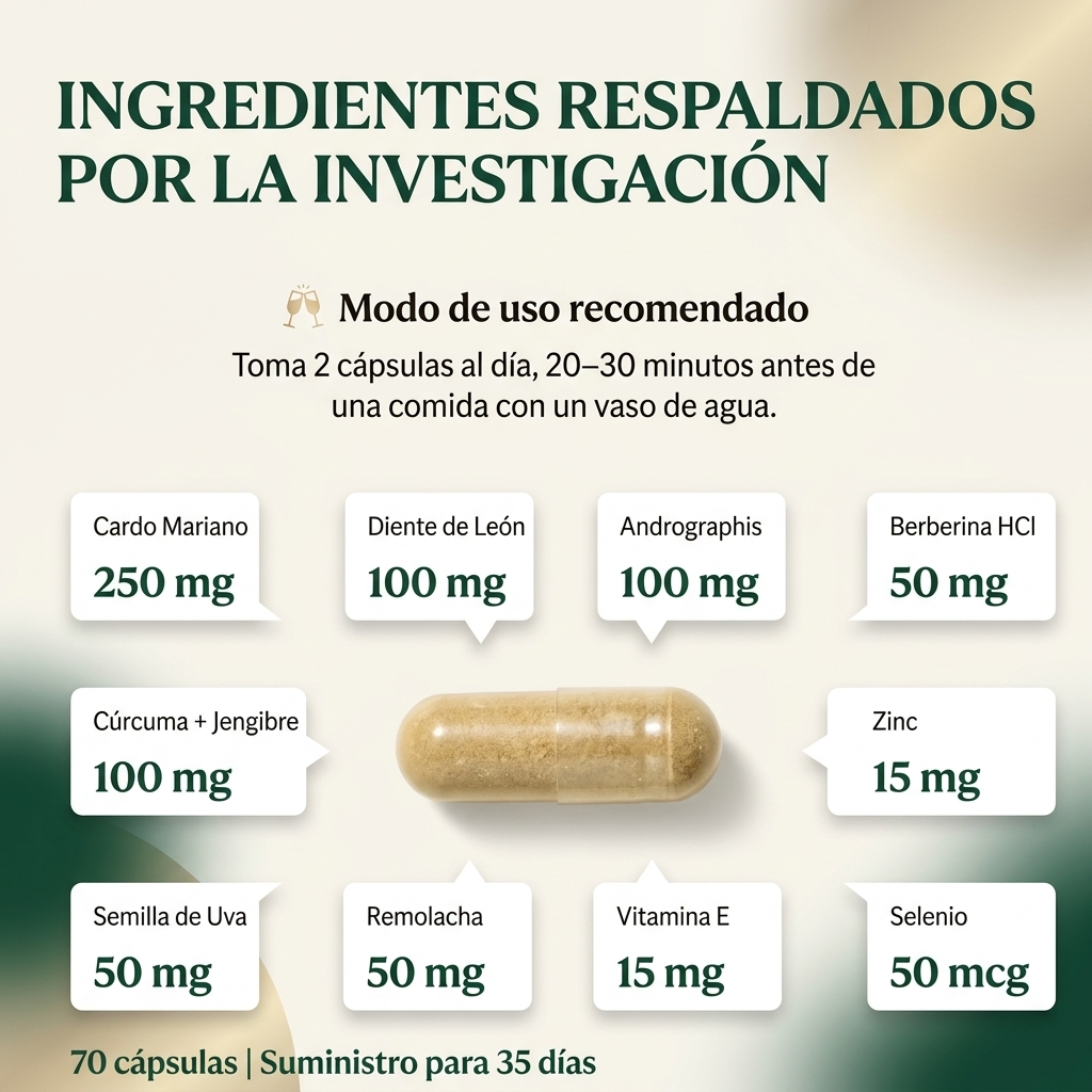 Suplemento Liver Limpieza Higado
