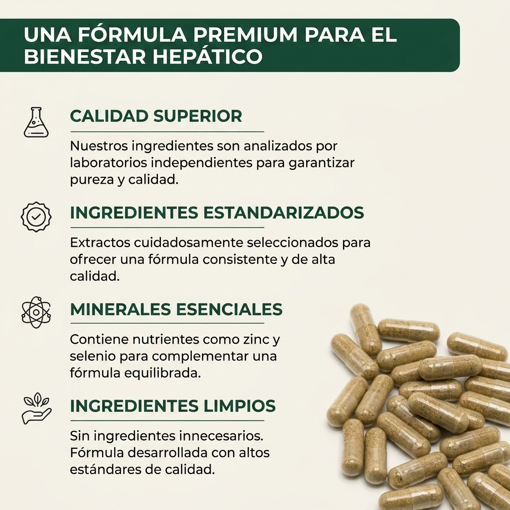 Suplemento Liver Limpieza Higado